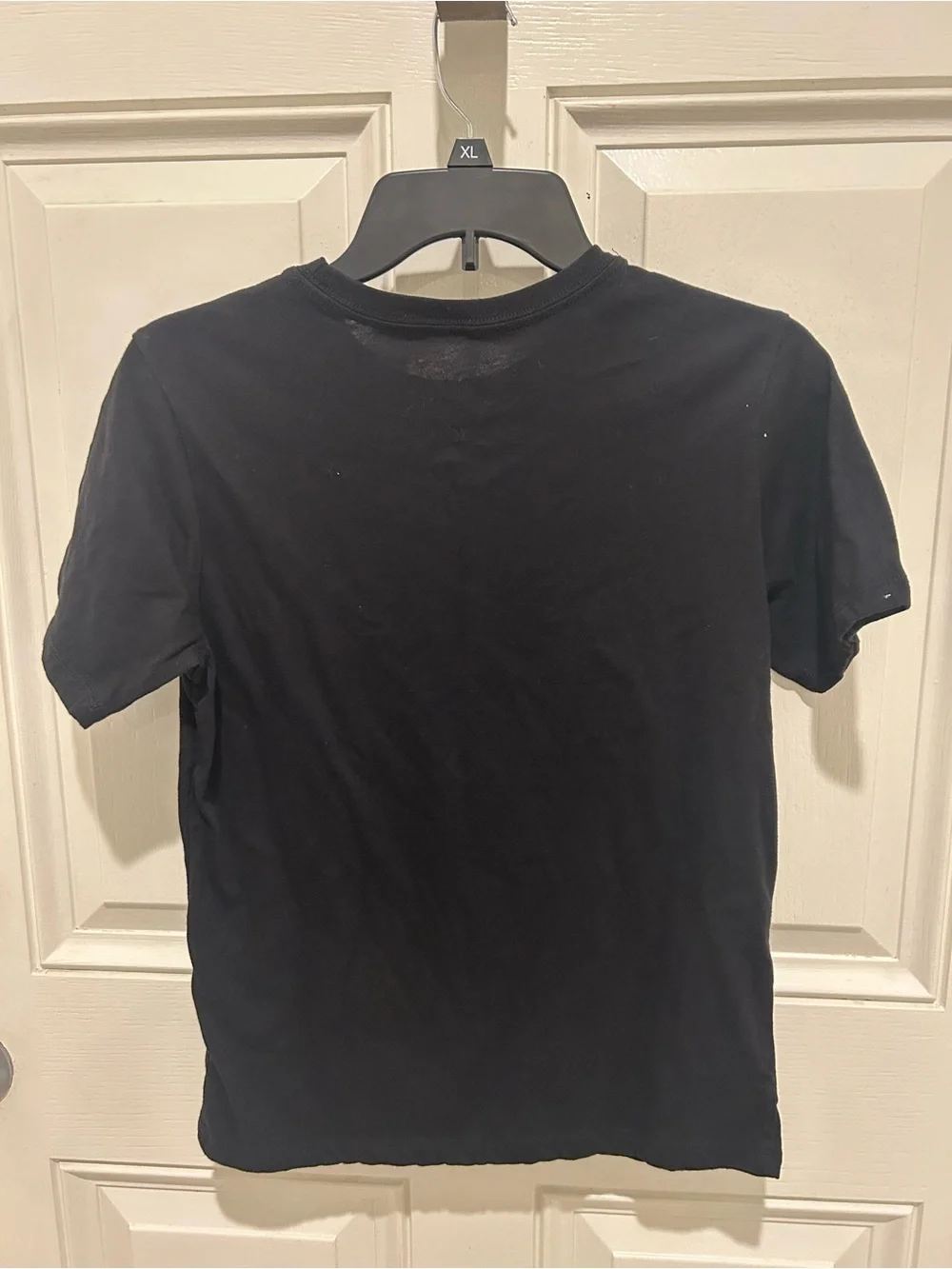 Disney Black Tee with Gold Jack Skellington Graphic